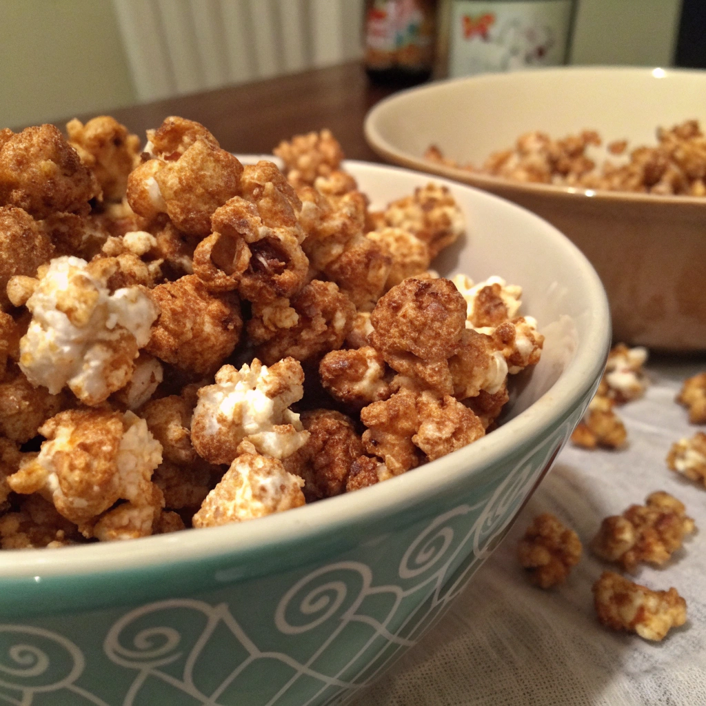Old Fashioned Candied Popcorn