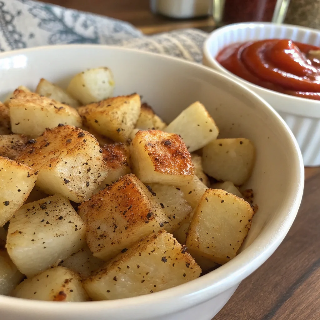 Oven Fried Turnips