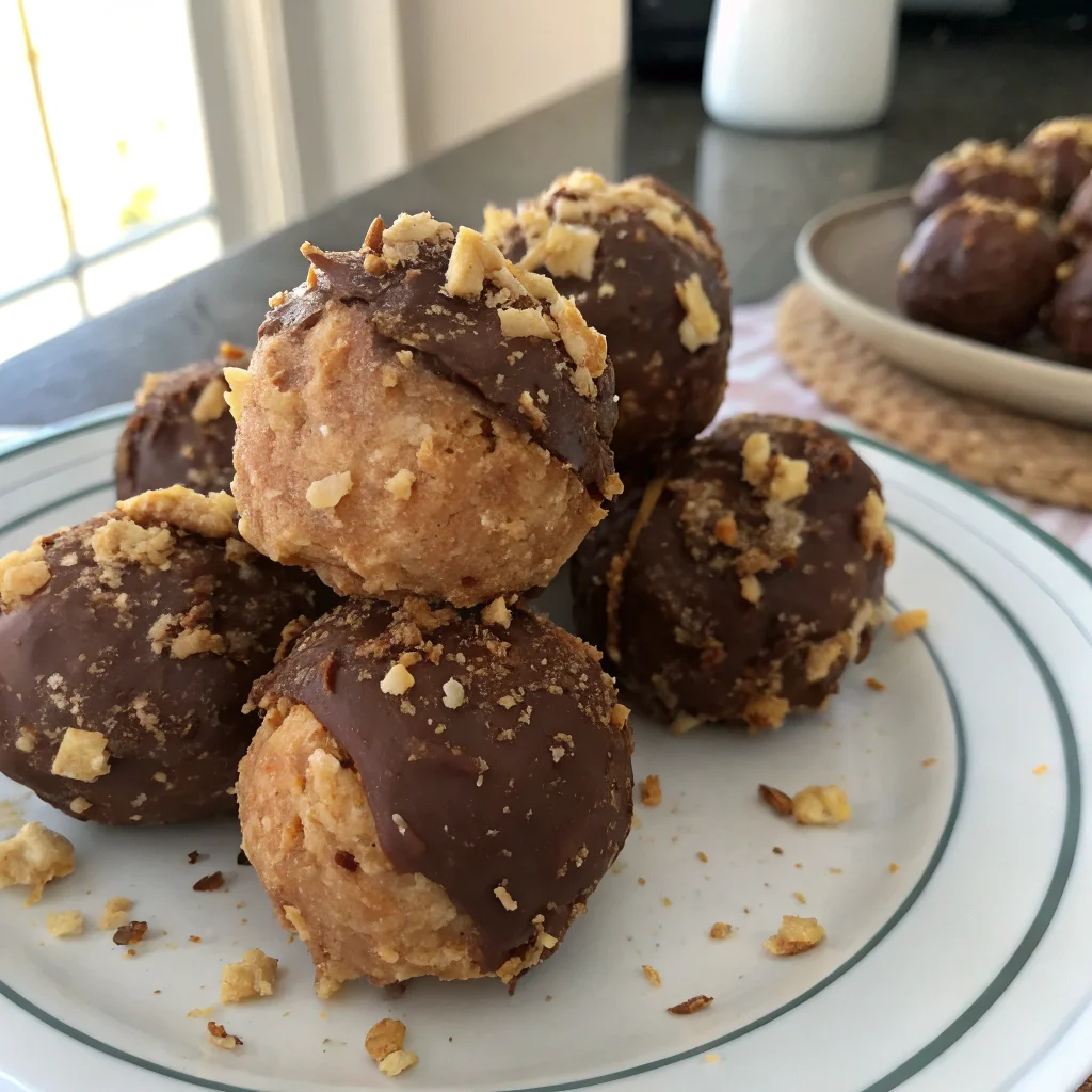 Peanut Butter Balls with Coconut
