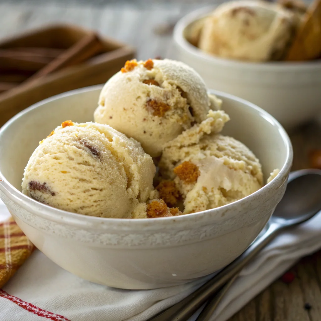 Pumpkin Bread Ice Cream