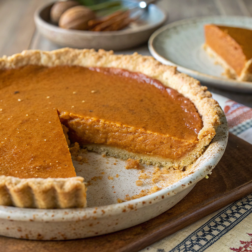 Pumpkin Pie or Sweet Potato Pie