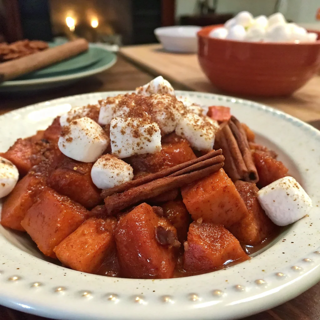 Red Hot Cinnamon Candied Yams