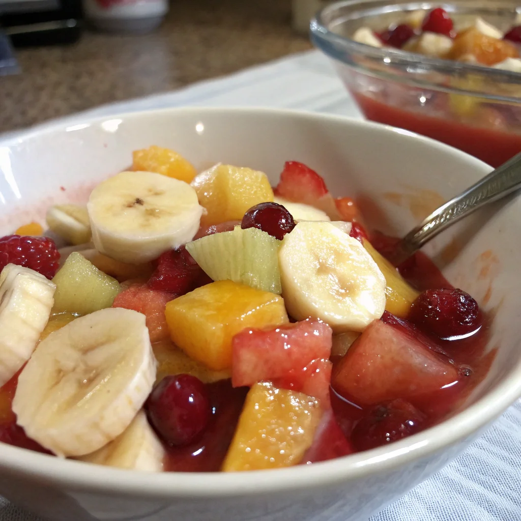 Reduced Sugar Fruit Salad