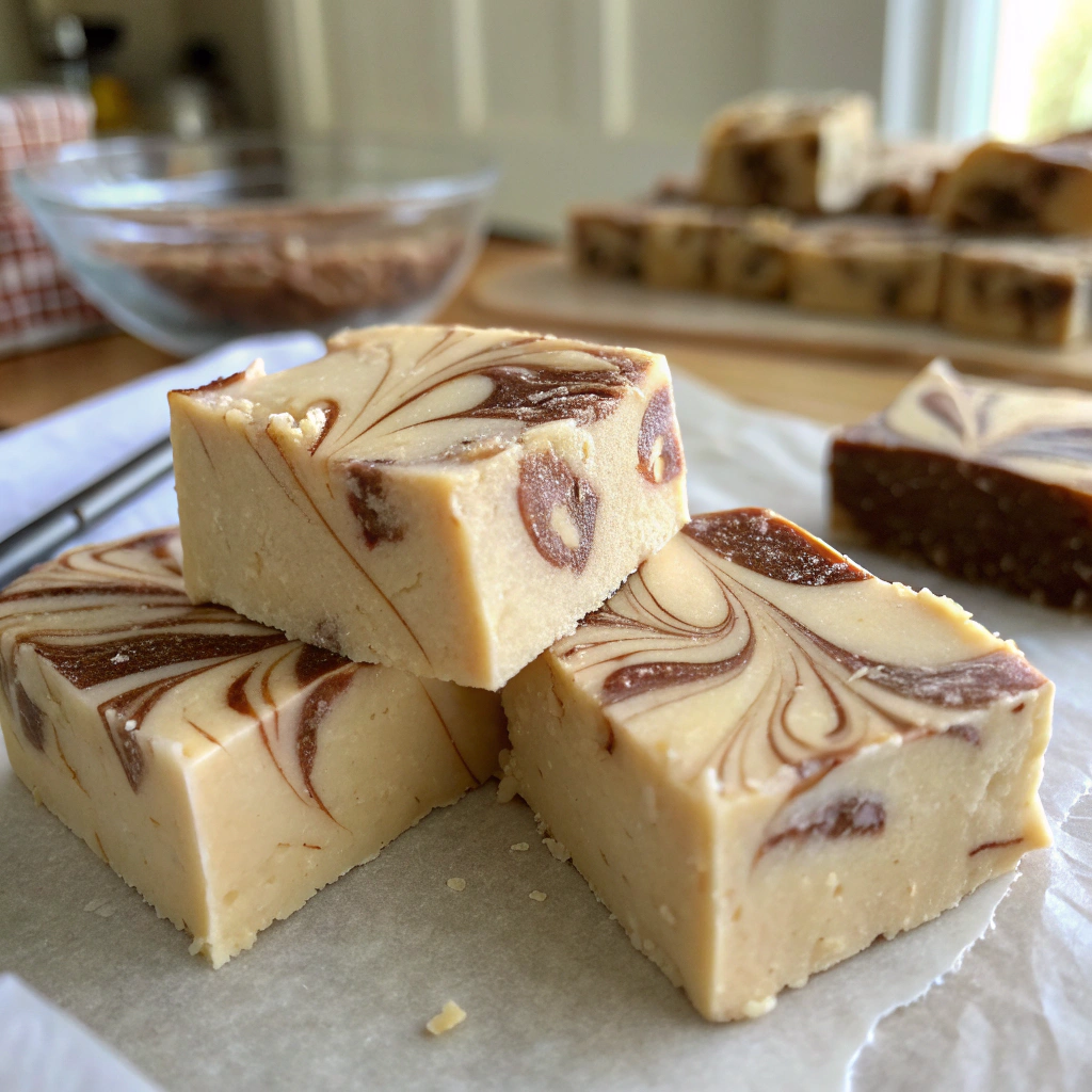 Ribbon Fantasy Fudge aka Peanut Butter Fudge