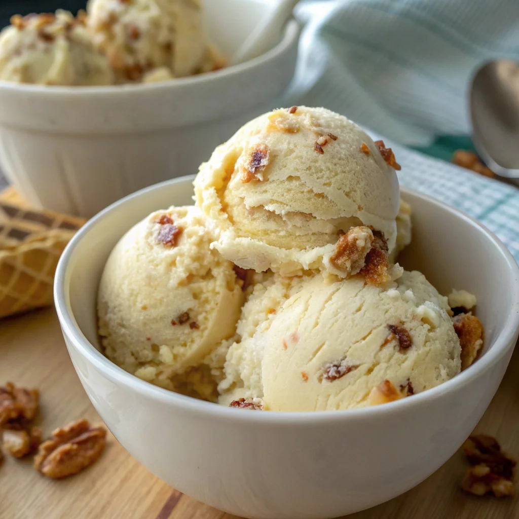 Rum Cake Ice Cream