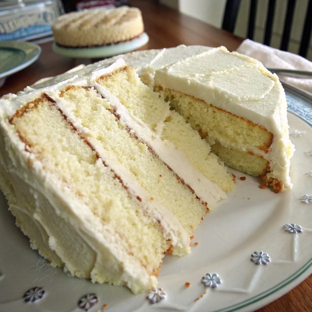 Scratch White Layer Cake