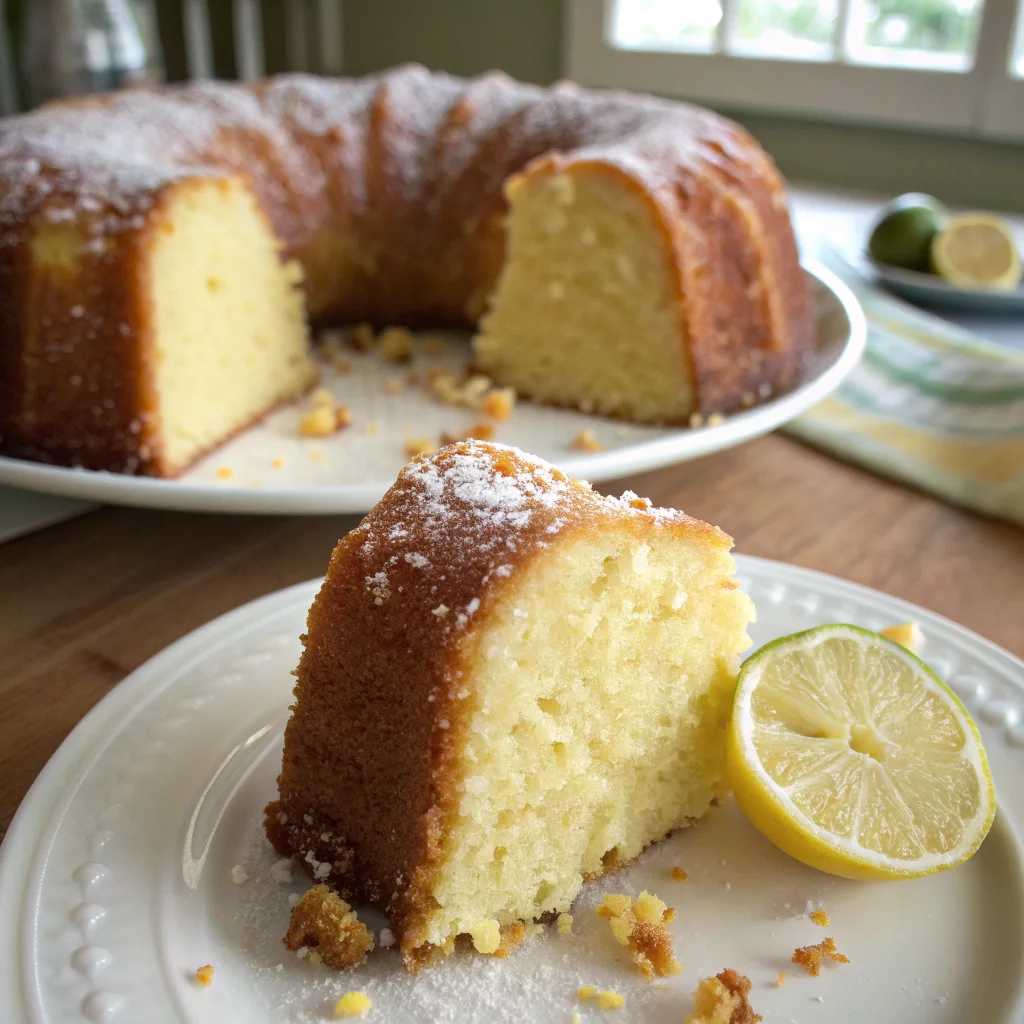 Seven-up (7-up) Pound Cake