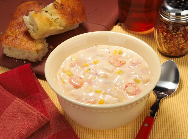Tiffany's Easy Creamy Shrimp and Corn Soup