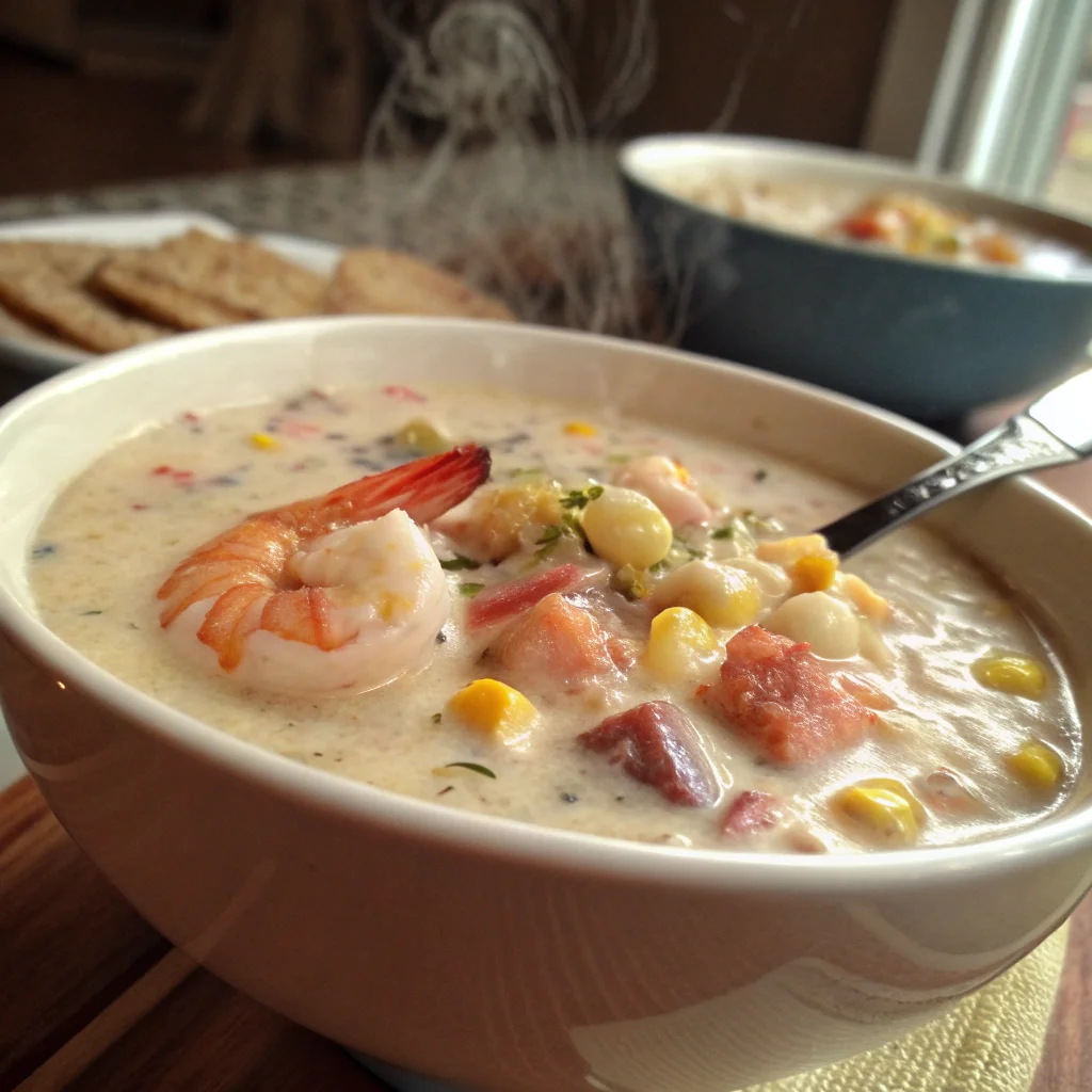 Shrimp Clam Chowder