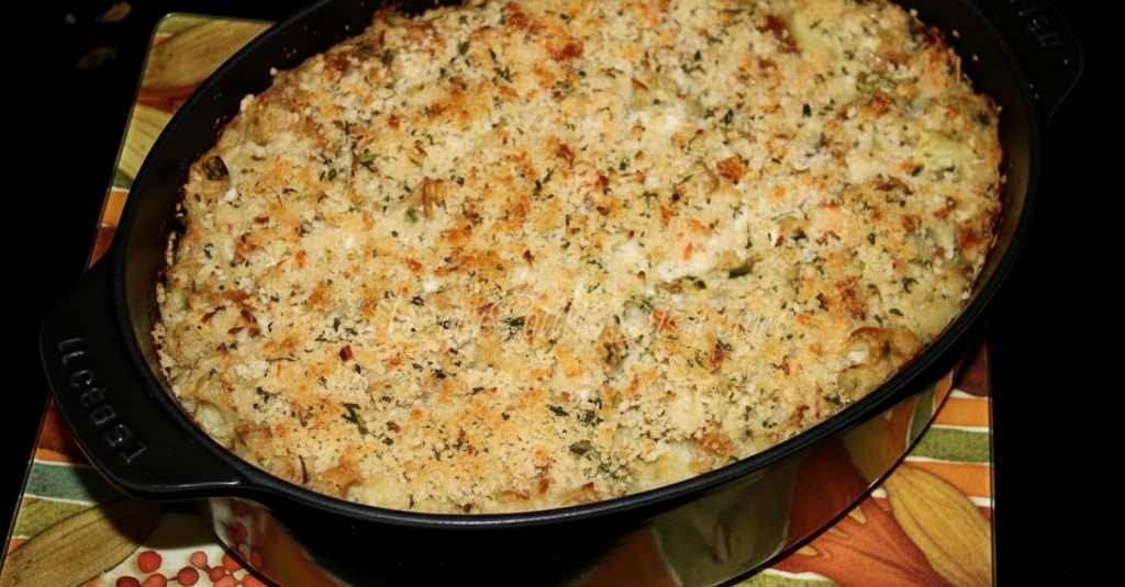 Shrimp Eggplant Dressing