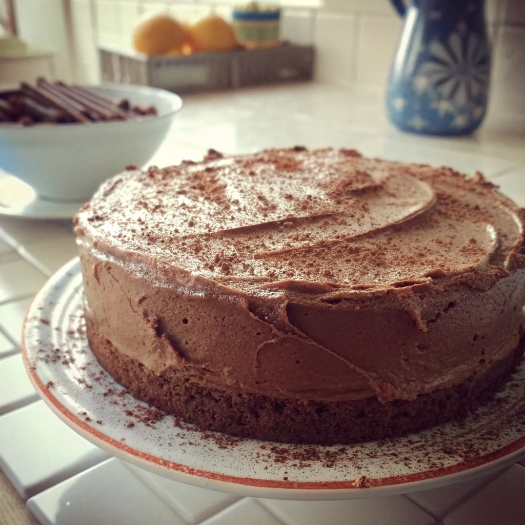 Simple Chocolate Cake Icing