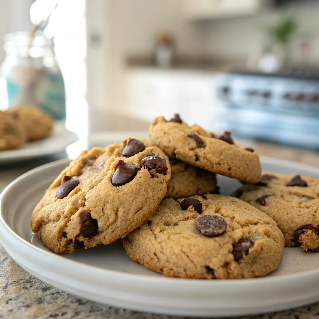 Simple Peanut Butter Chocolate Chip Cookies