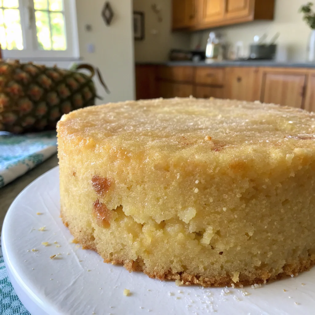 Simple Pineapple Cake