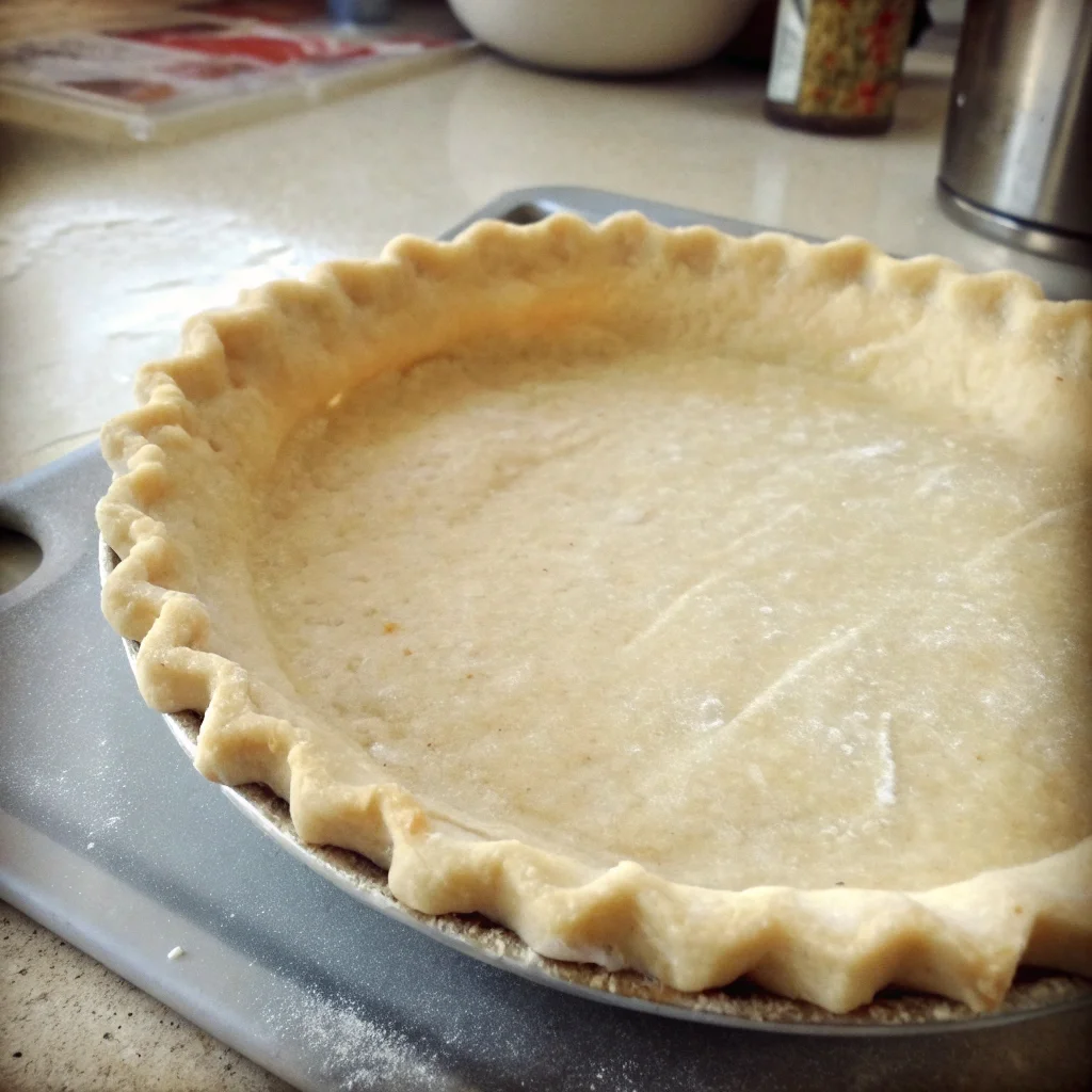 Single Crust Plain Pastry for Pies or Mini Crust