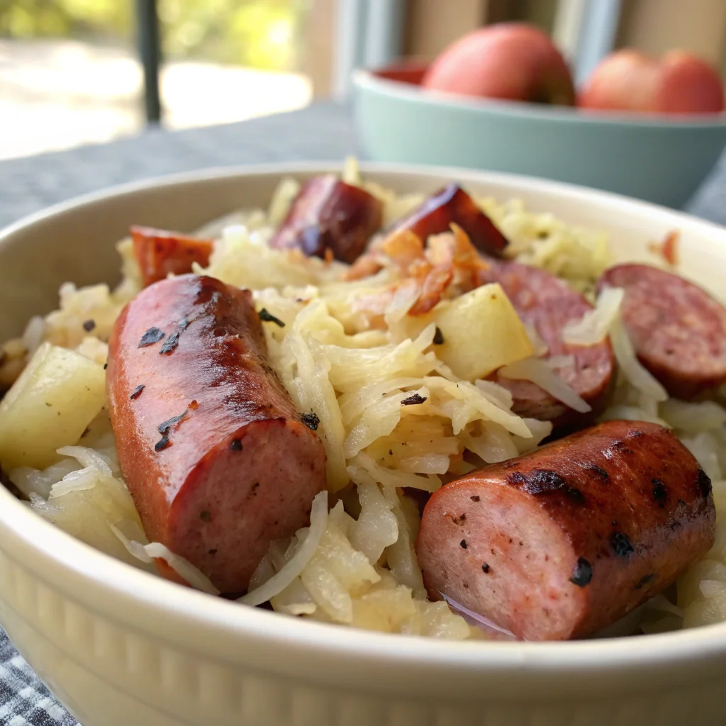 Smoked Sausage and Sauerkraut