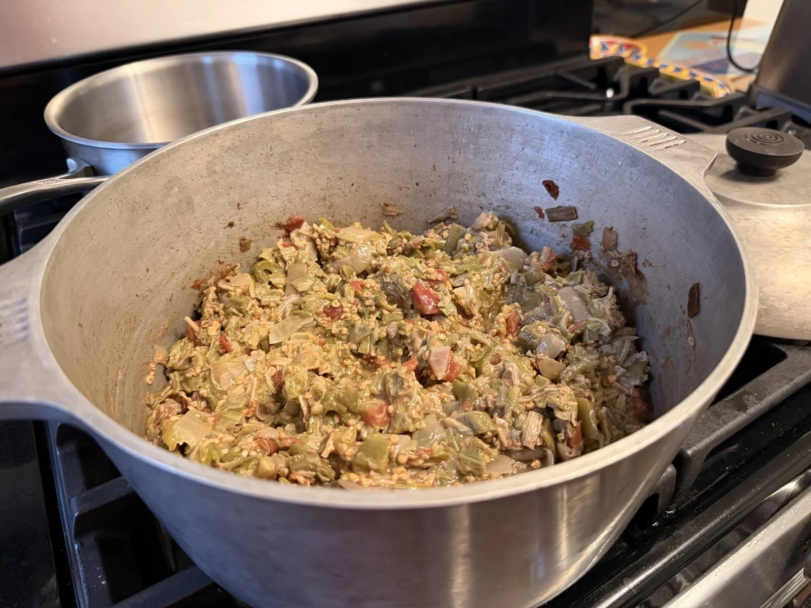 Stewed (Smothered) Okra - Oven or Stove Top 