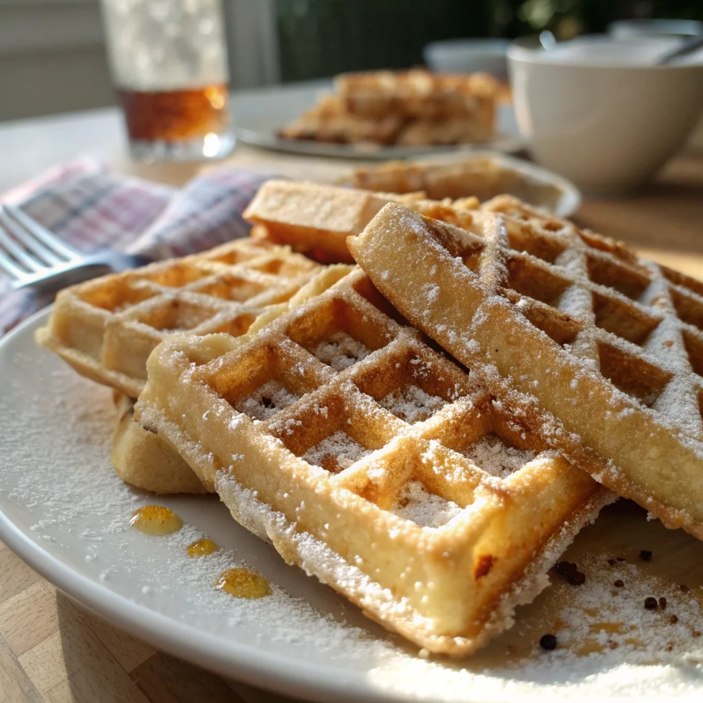 Sourdough Waffles