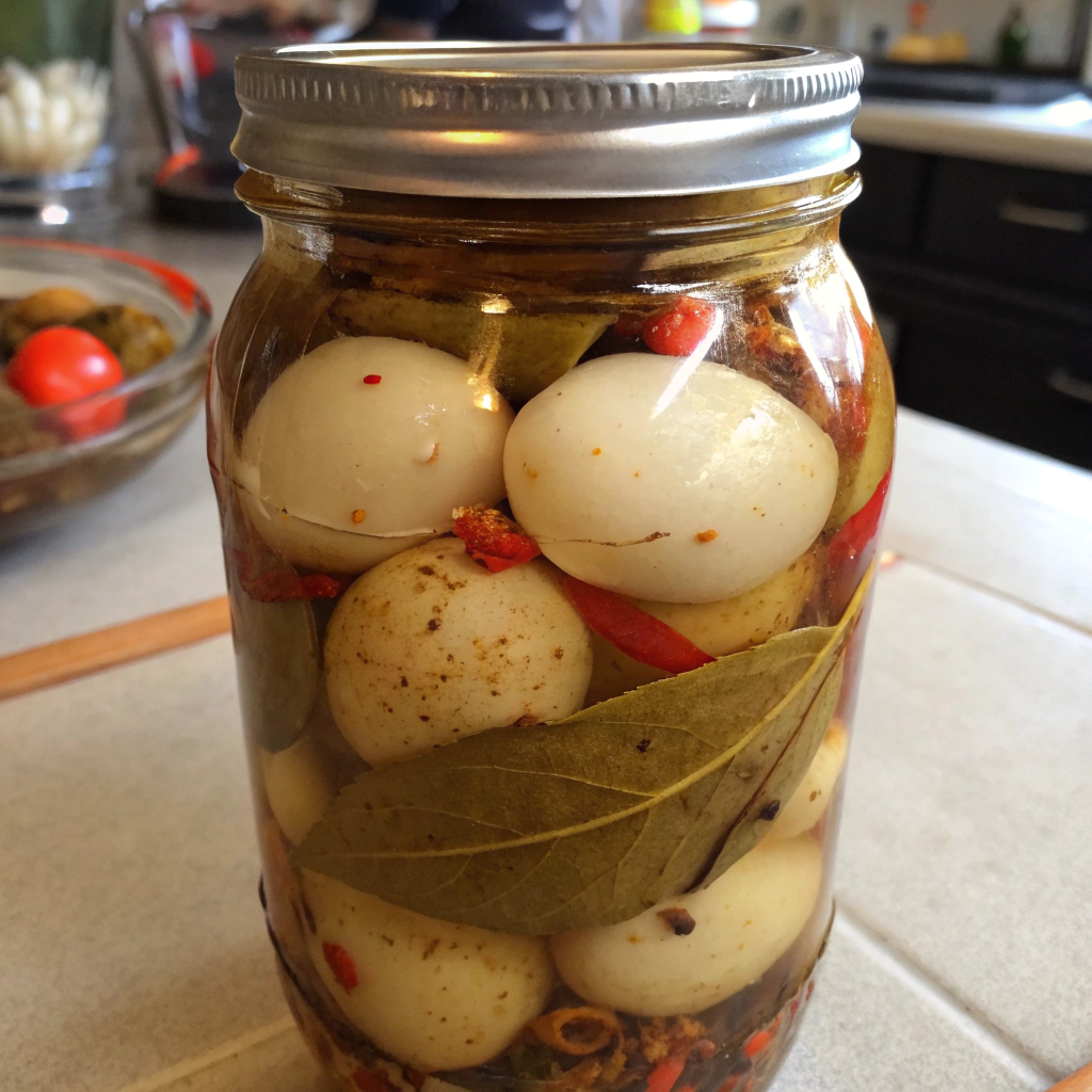 Spicy Pickled Eggs