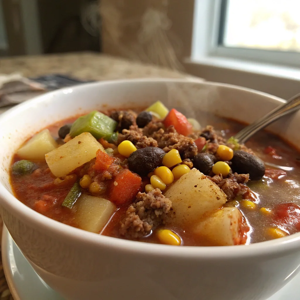 Spicy Vegetable Soup