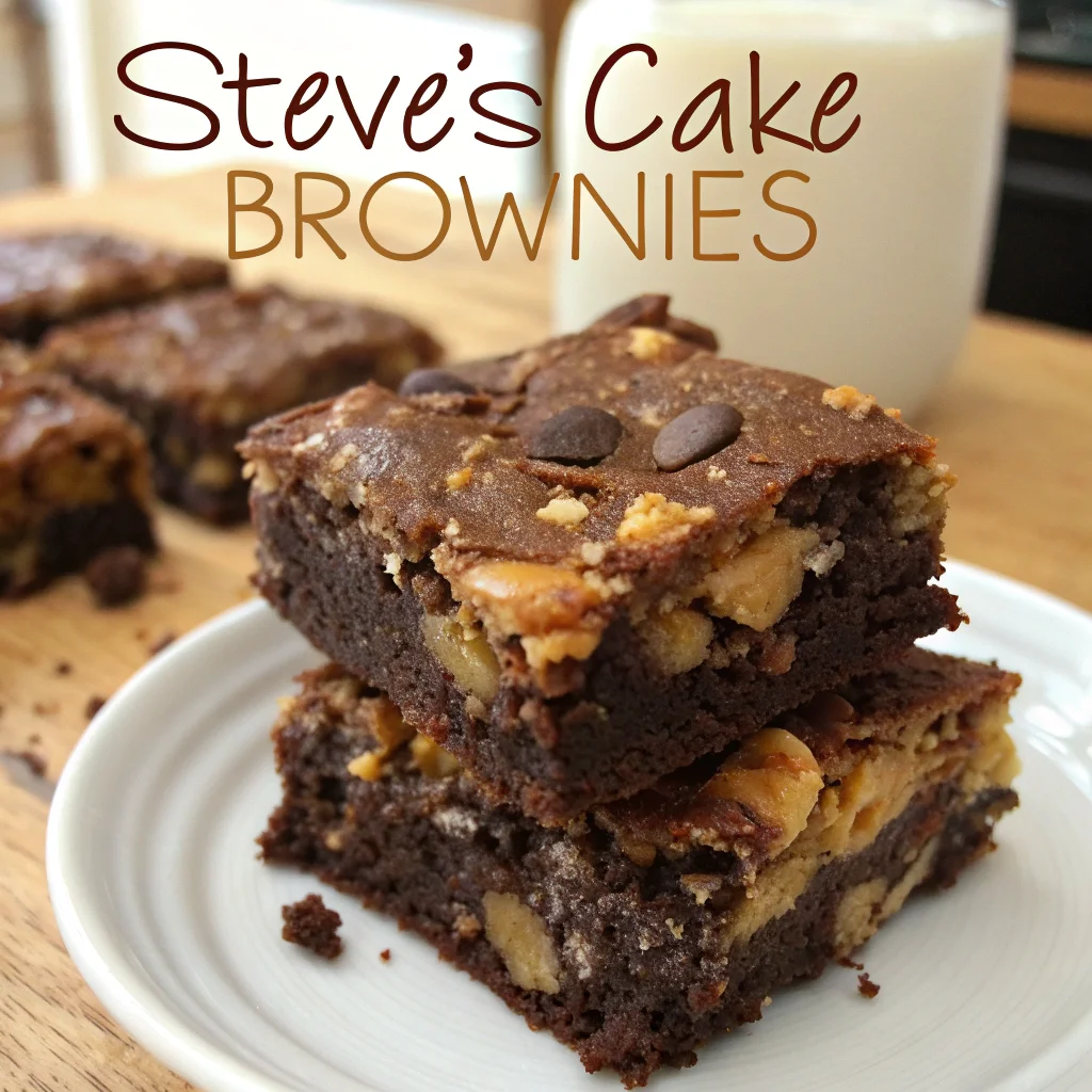 Steve's Cake Brownies