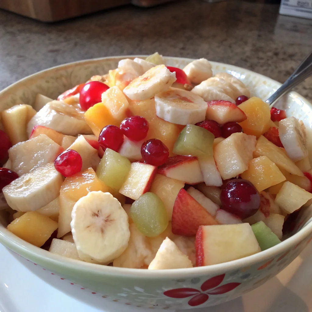 Sweet Milk Fruit Salad