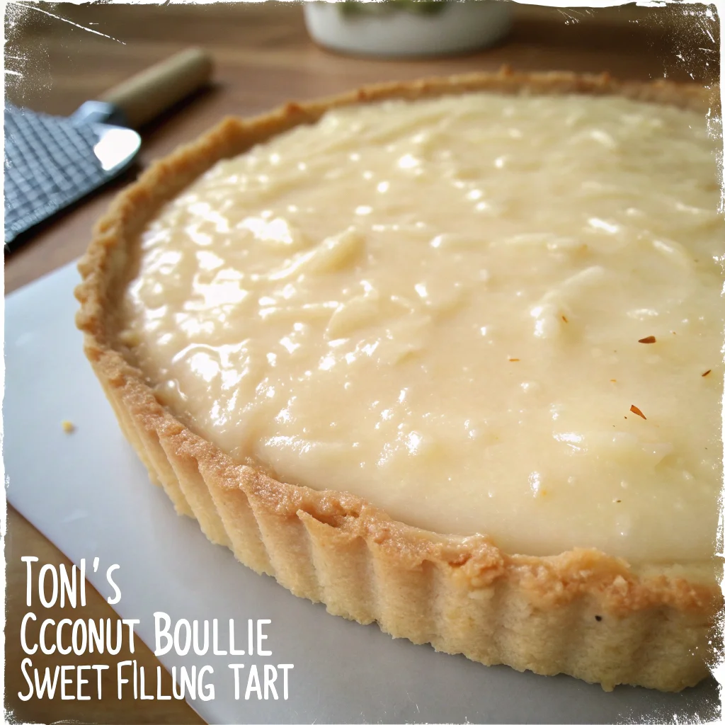 Toni's Coconut Bouille Sweet Tart Filling