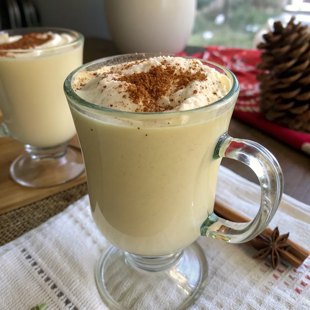 Traditional Holiday Eggnog