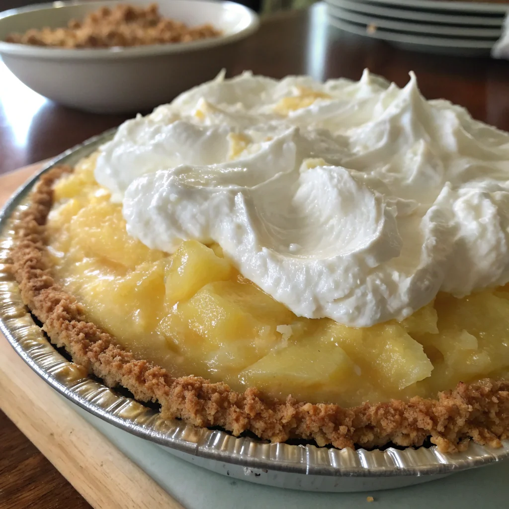 Two Minute Hawaiian Pie