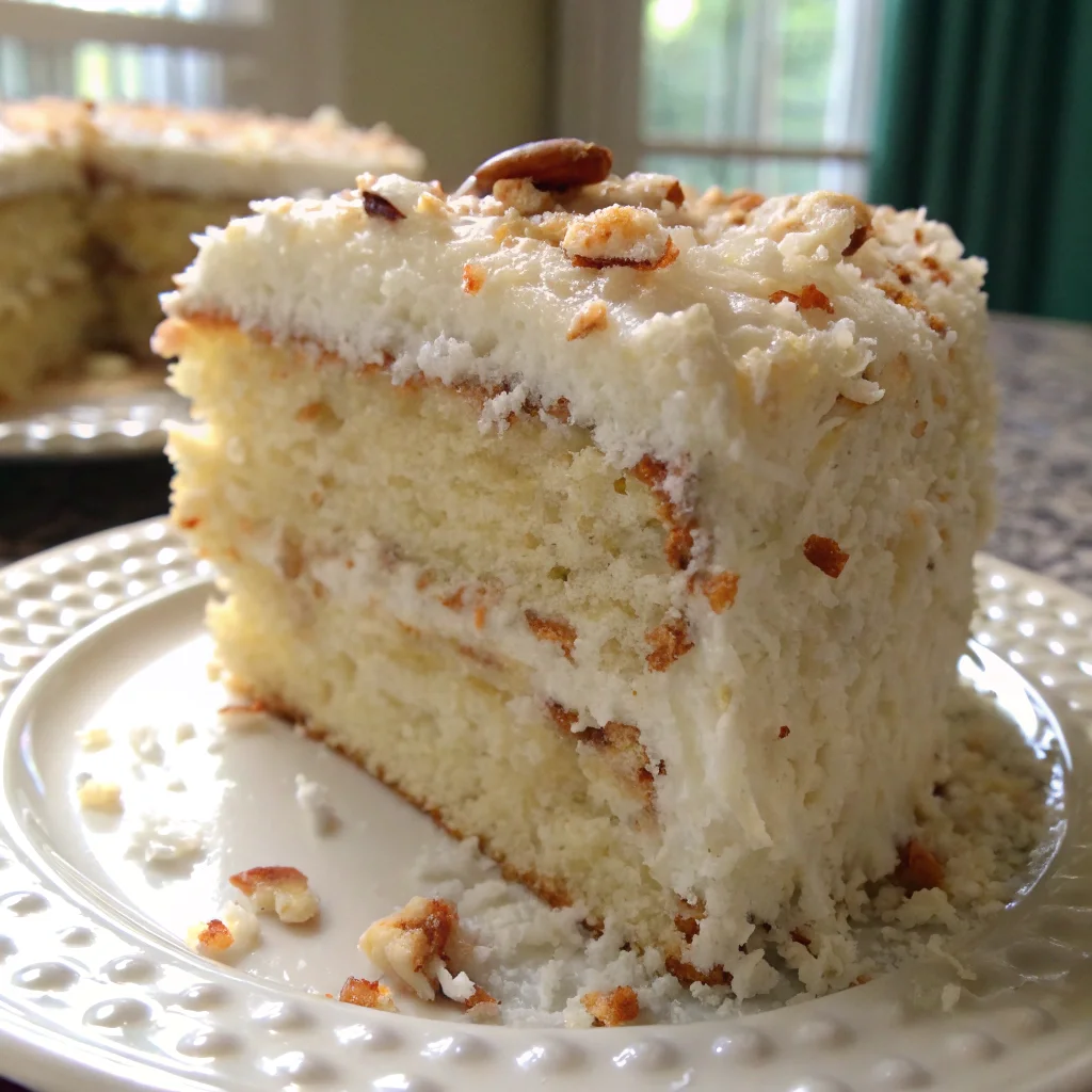 Vanilla Wafers Coconut Cake