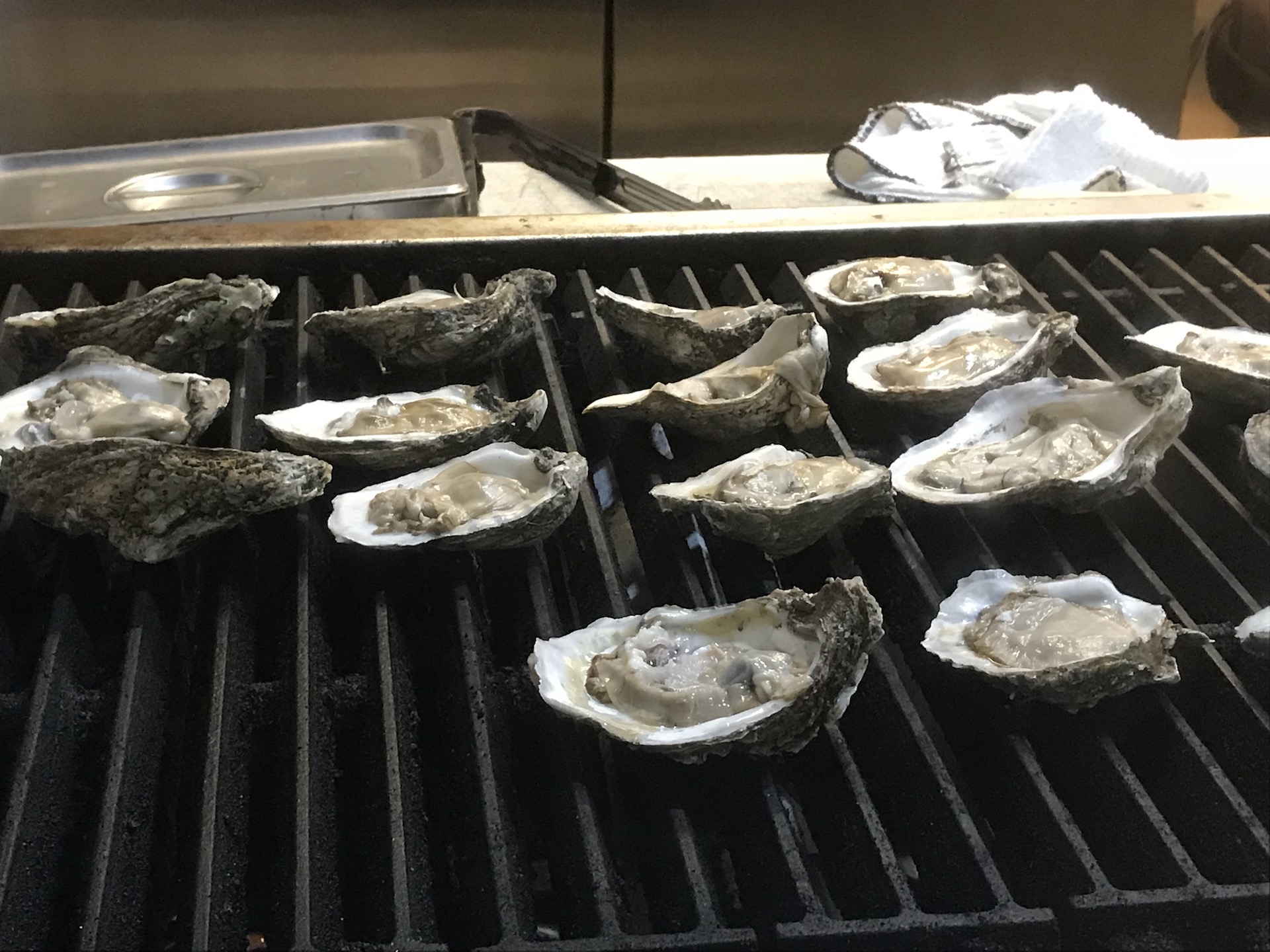 “Fezzo’s Grilled Oysters”