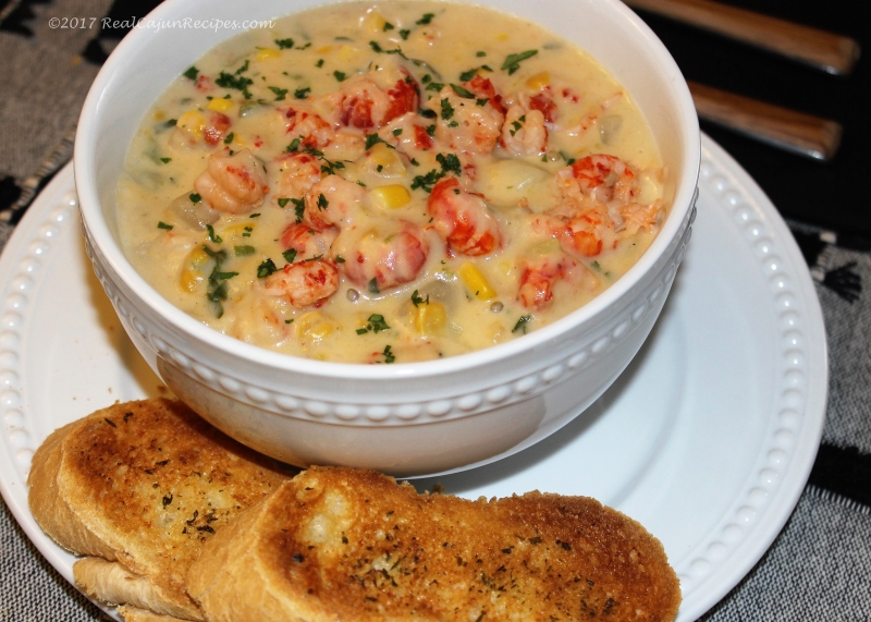 Corn and Crawfish Chowder Soup