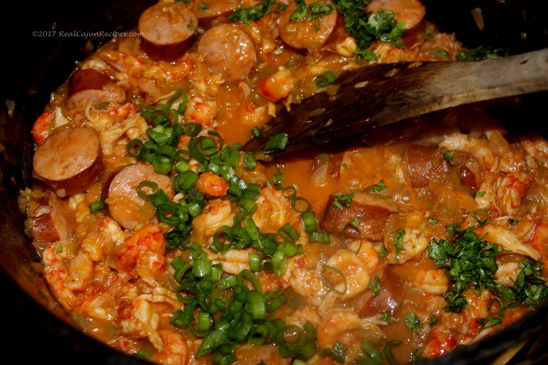 Classic Crawfish Sausage Etouffee la m de maw maw