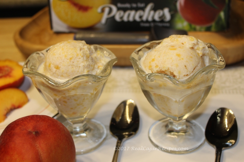 Peach Ice Cream