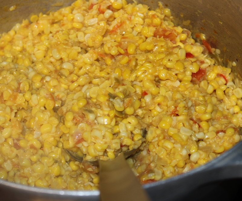 Nit’s Corn Macque Choux – Mockshoo II with Crawfish or Sausage