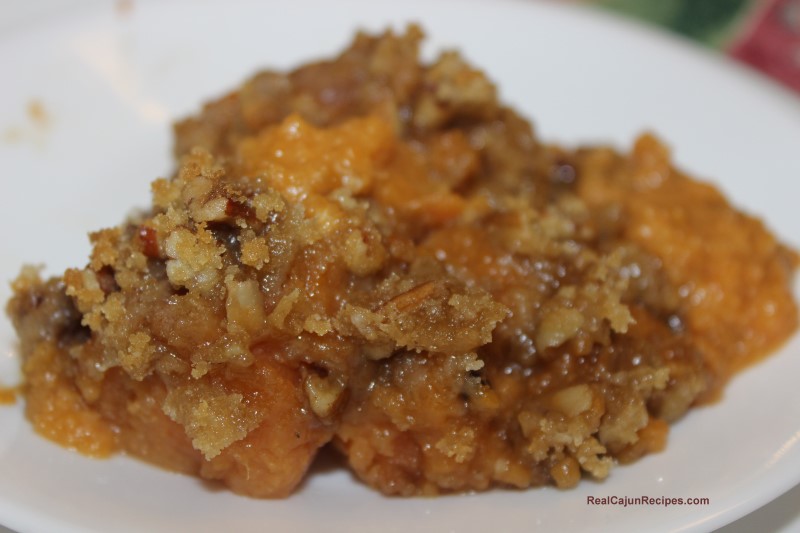 Sweet Potato Casserole II (Praline Topping)