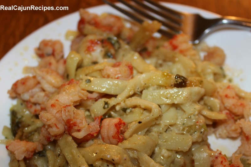 Classic Crawfish Fettuccini