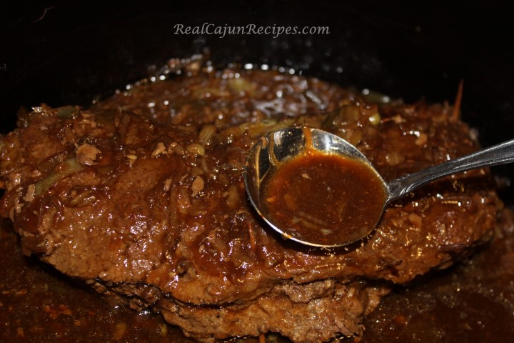 Stuffed Rolled Round Steaks