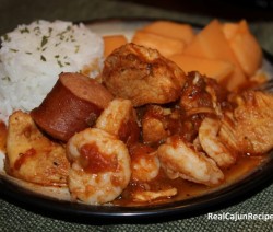 Crock-pot Pastalaya with Rice