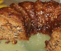 Fig Cake with Buttermiilk Topping