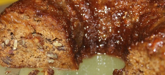 Fig Cake with Buttermiilk Topping