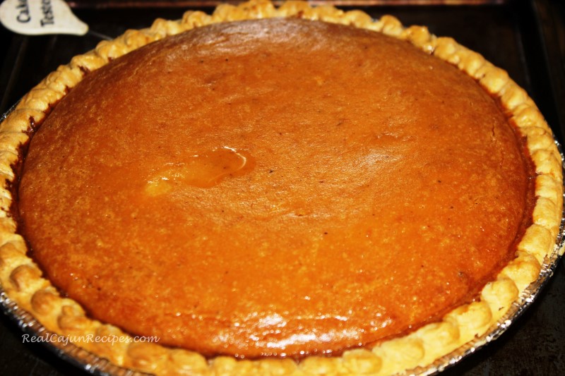 Simple Sweet Potato Pie | RealCajunRecipes.com: la m de maw maw