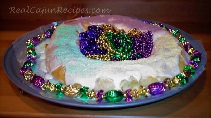 Mardi Gras Quick King Cake