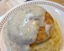 Creamed Ground Meat White Gravy