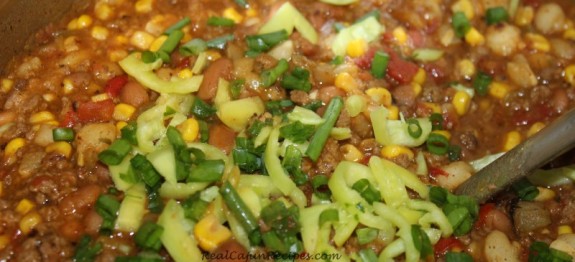 Bean and Ground Beef Soup