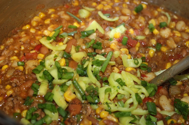 Bean and Ground Beef Soup