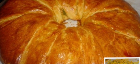 Baked Crescent Ring