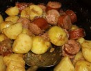 Smothered Potatoes and Sausage 
