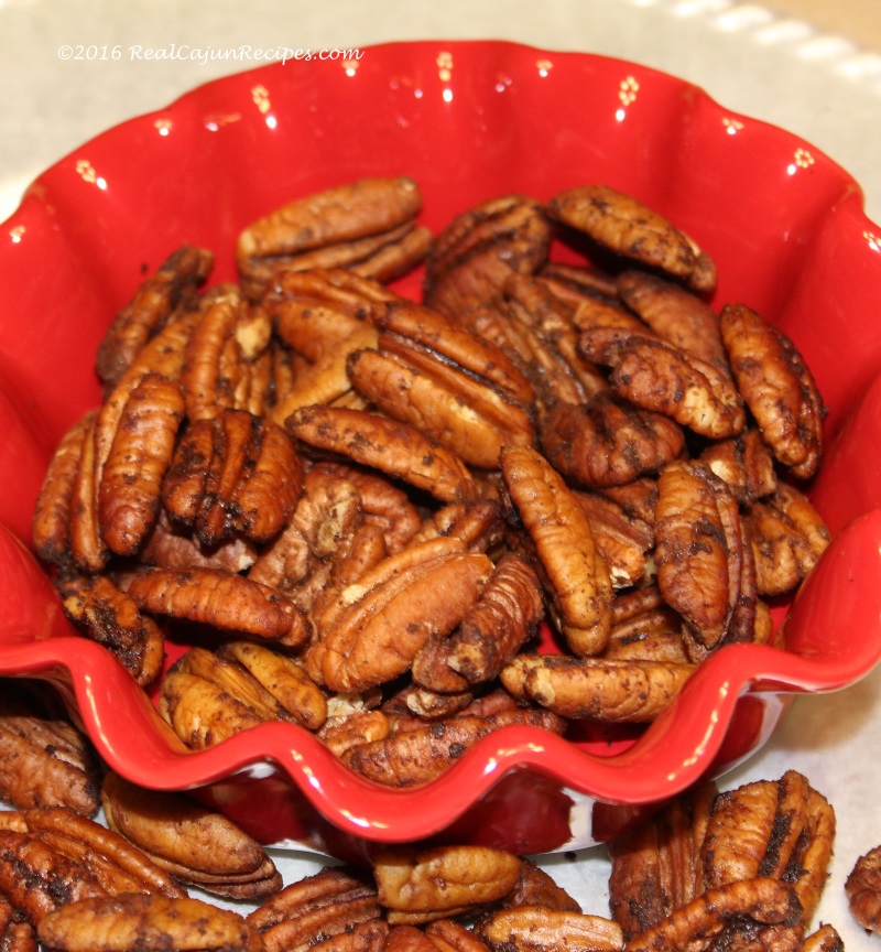 Spicy Pecans la m de maw maw