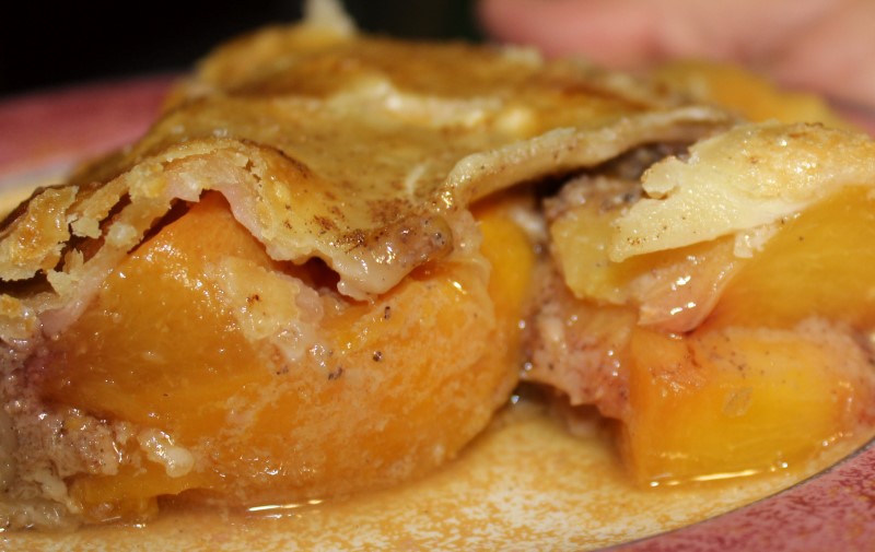 Peach Praline Pie