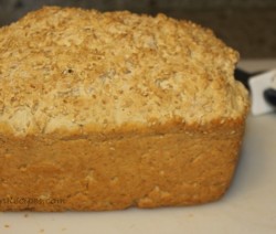 Beer Bread Sesame Topping